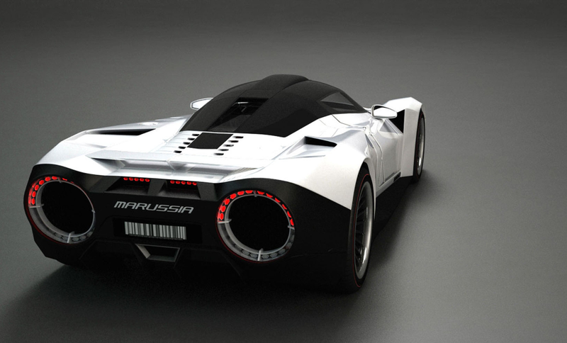 Illustration for article titled Russian Designer Creates Futuristic Muska Super Car
